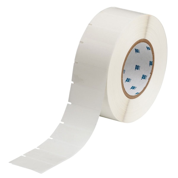 Clear Removable Polyester Labels 1 in H x 2 in W Clear 3000/RL